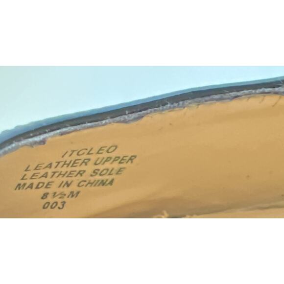 NWOT Ivanka Trump Black Patent Leather Platform Peep Toe Stiletto Heels Sz 8.5M - Picture 11 of 11